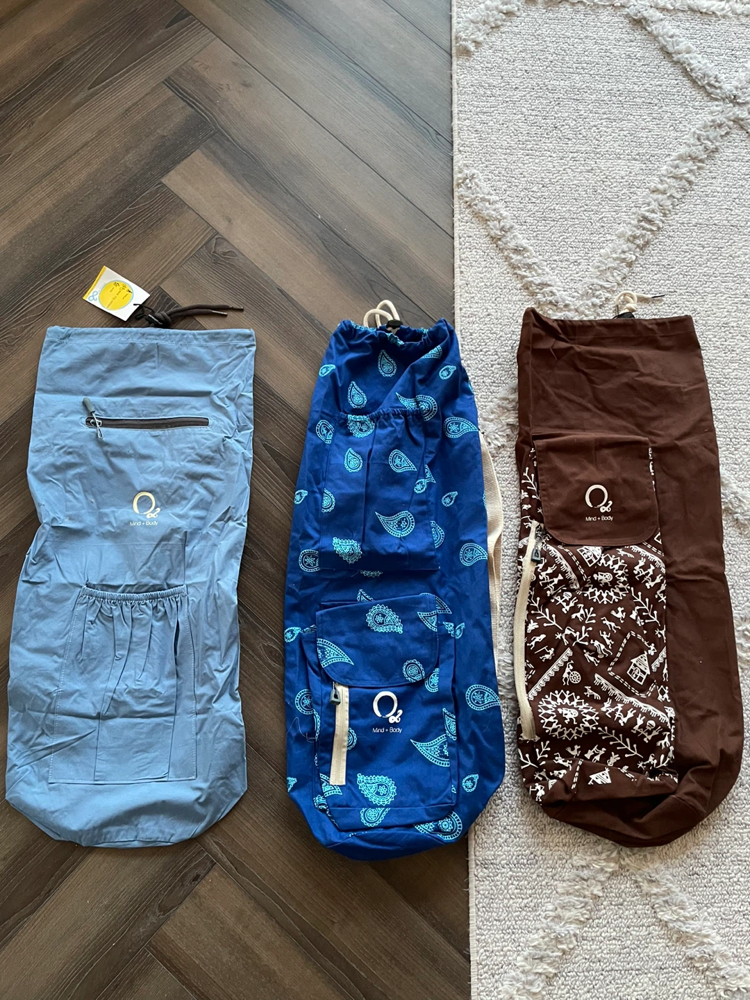 New 100% Cotton Yoga Bags & Straps - photo 2
