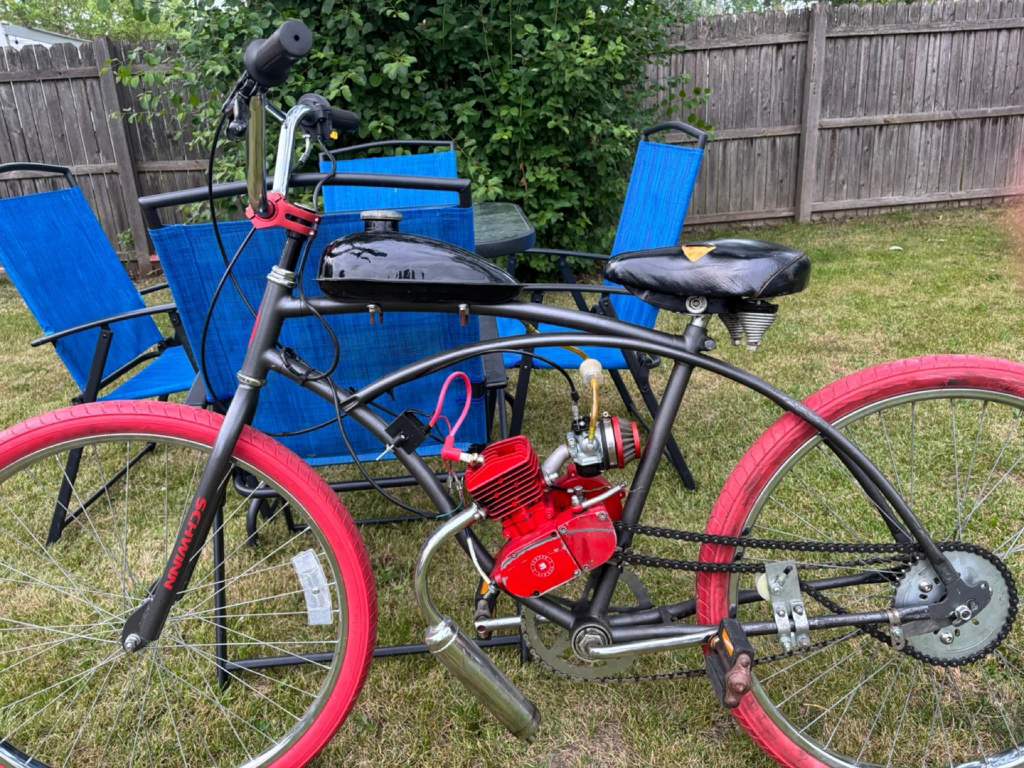 Schwinn Motorized Bicycle - Red & Black