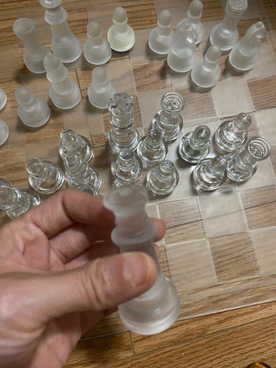 Glass Chess Set - photo 5