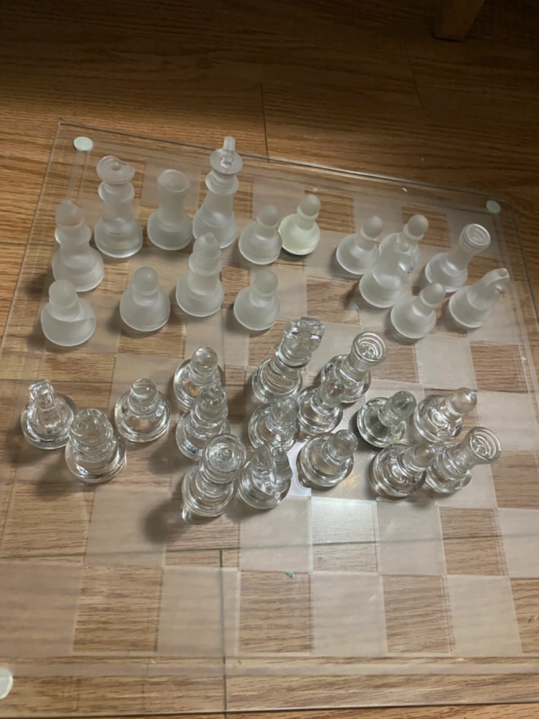 Glass Chess Set - photo 3