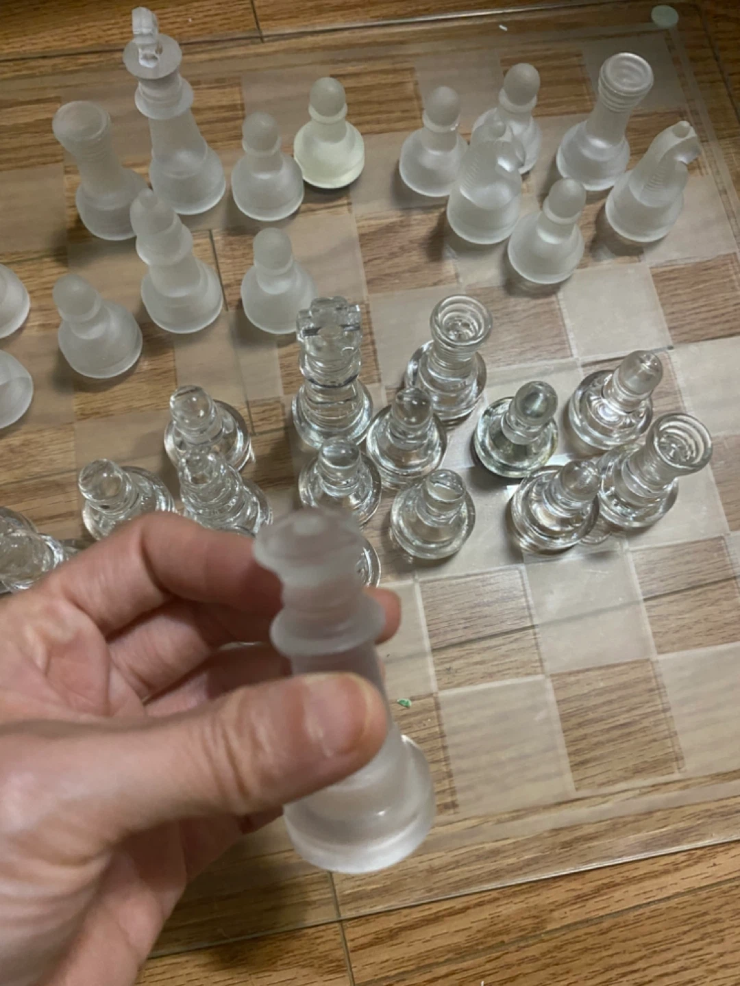 Glass Chess Set - photo 4
