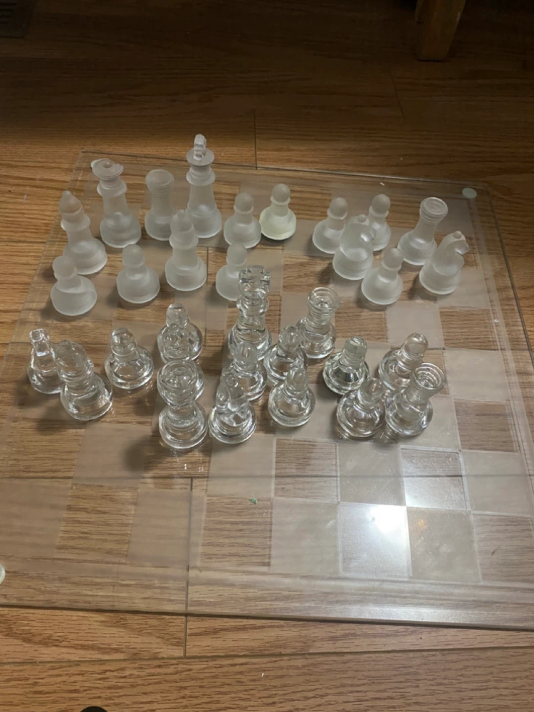 Glass Chess Set - photo 2