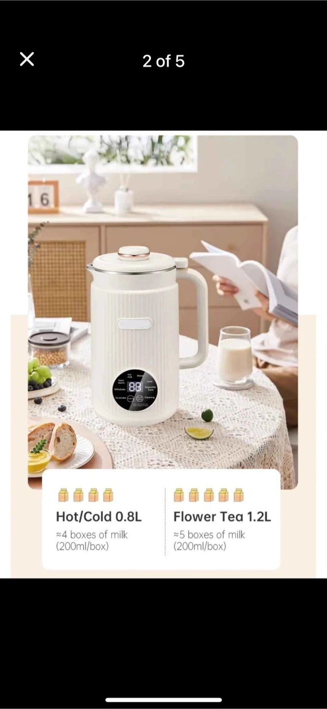 Soybean Milk Breaker KC-6106B - White