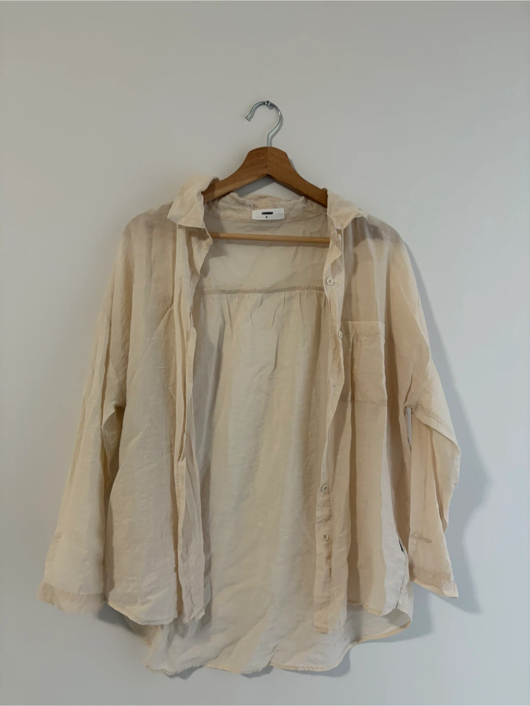 Relaxed Fit Button-Up Shirt