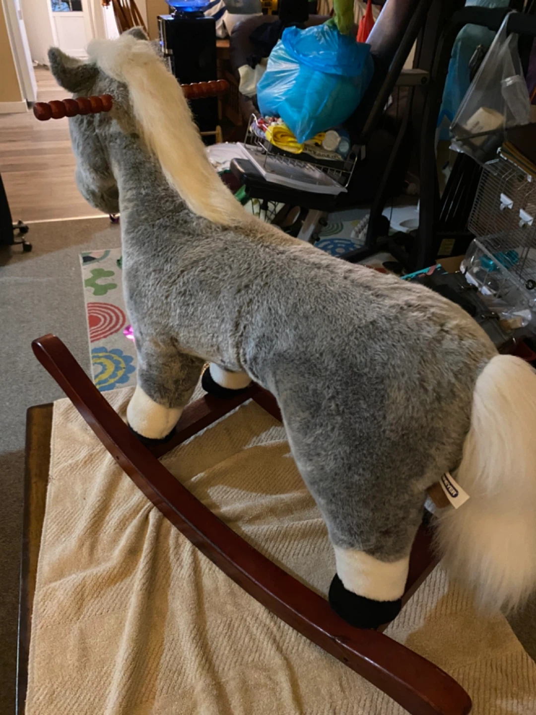 EXCELLENT CONDITION Rocking Horse Plush Toy - photo 4