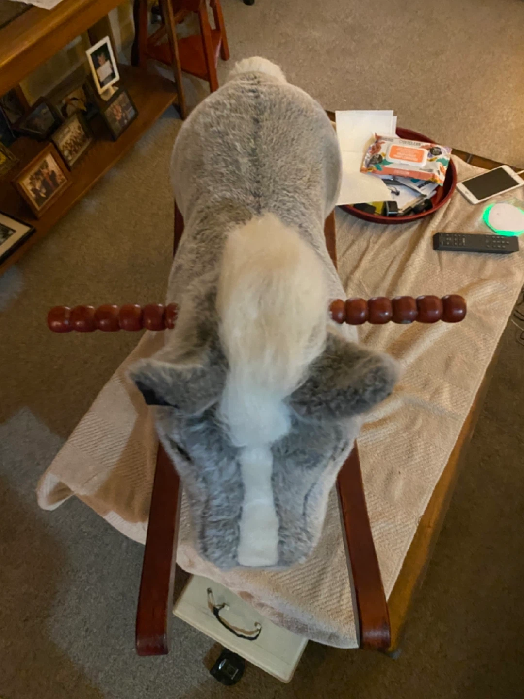 EXCELLENT CONDITION Rocking Horse Plush Toy - photo 3