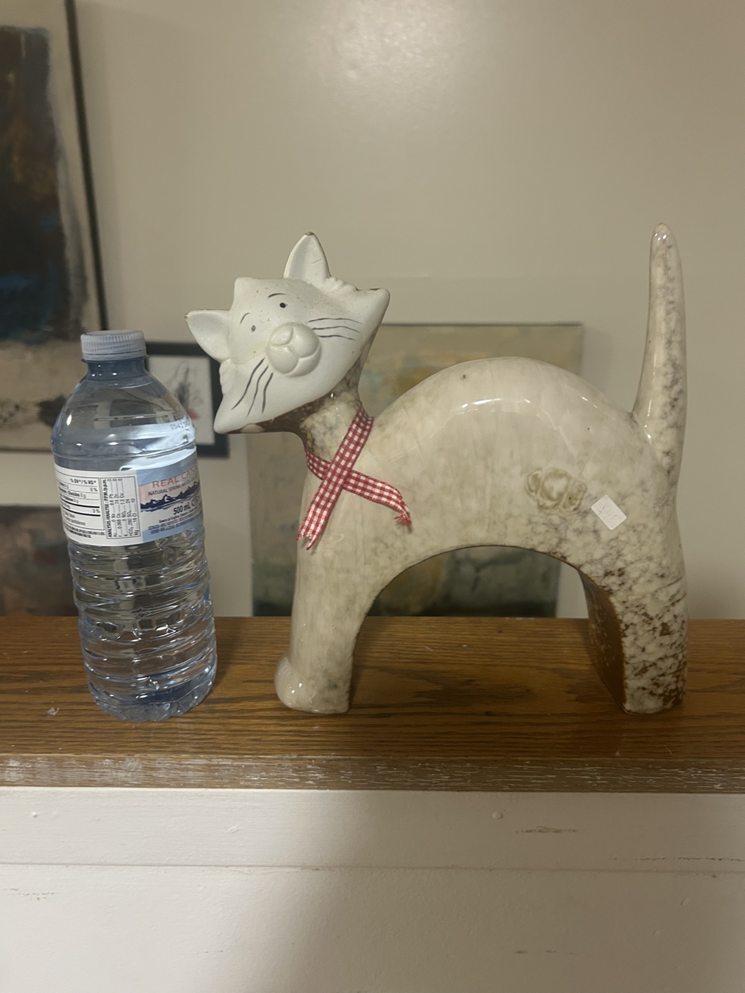 Vintage Ceramic Cat Figurine - photo 3