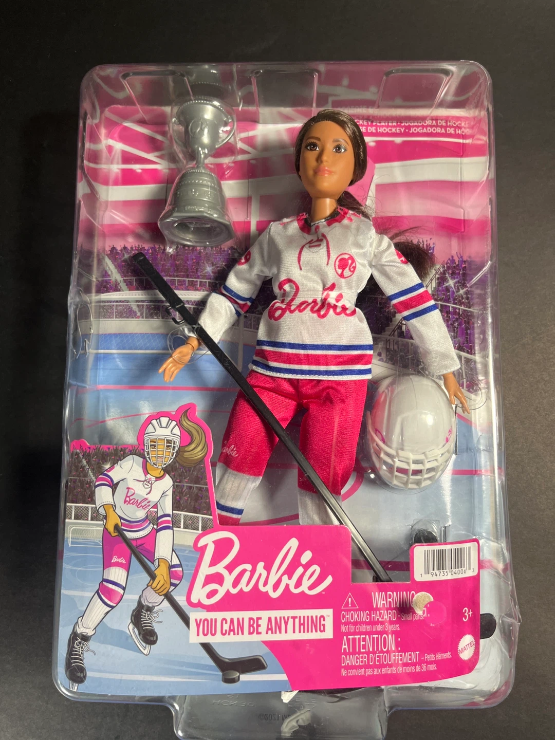 New Barbie Hockey Player Doll - photo 4