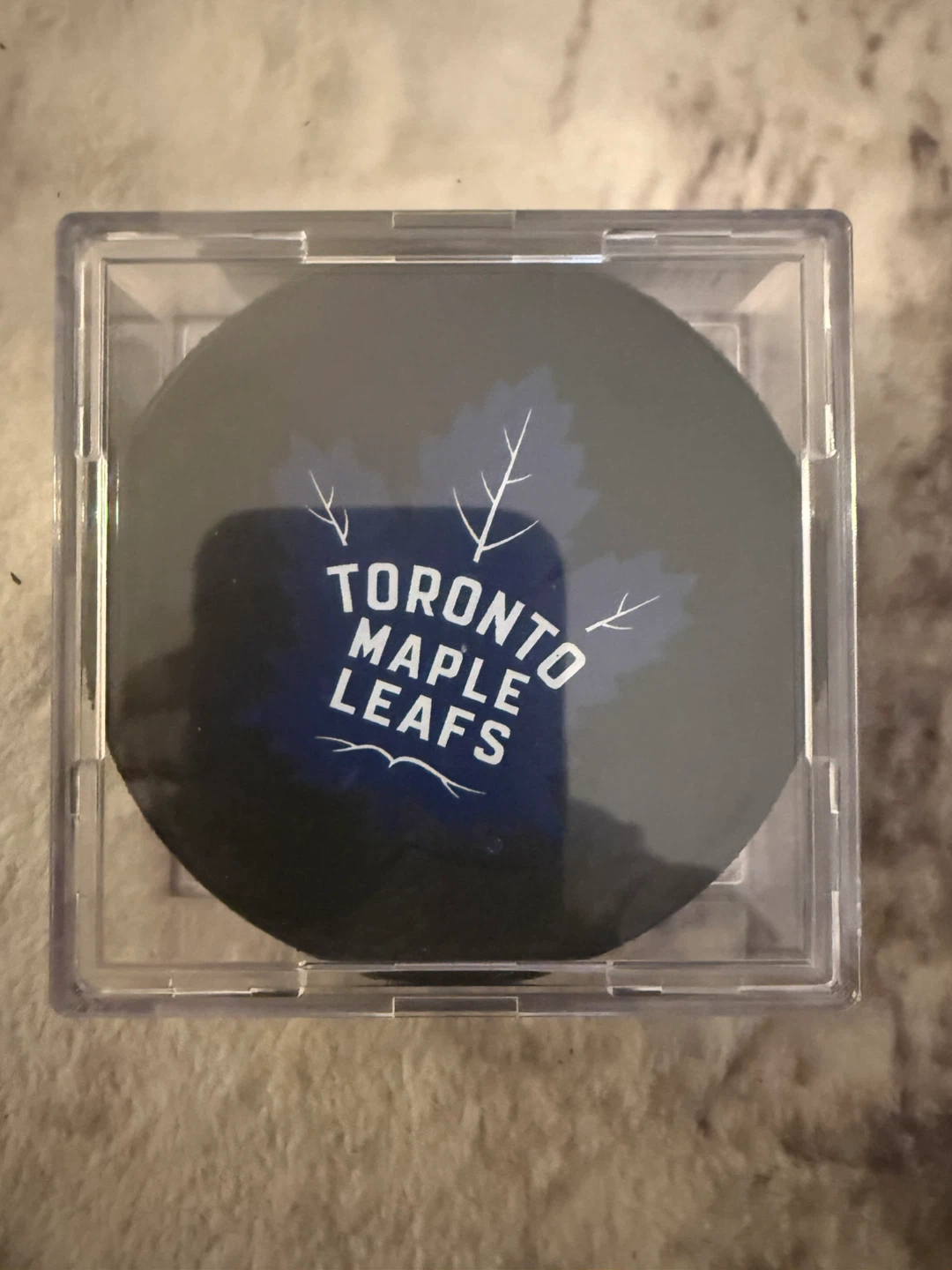 OVO x Toronto Maple Leafs Hockey Puck - photo 2