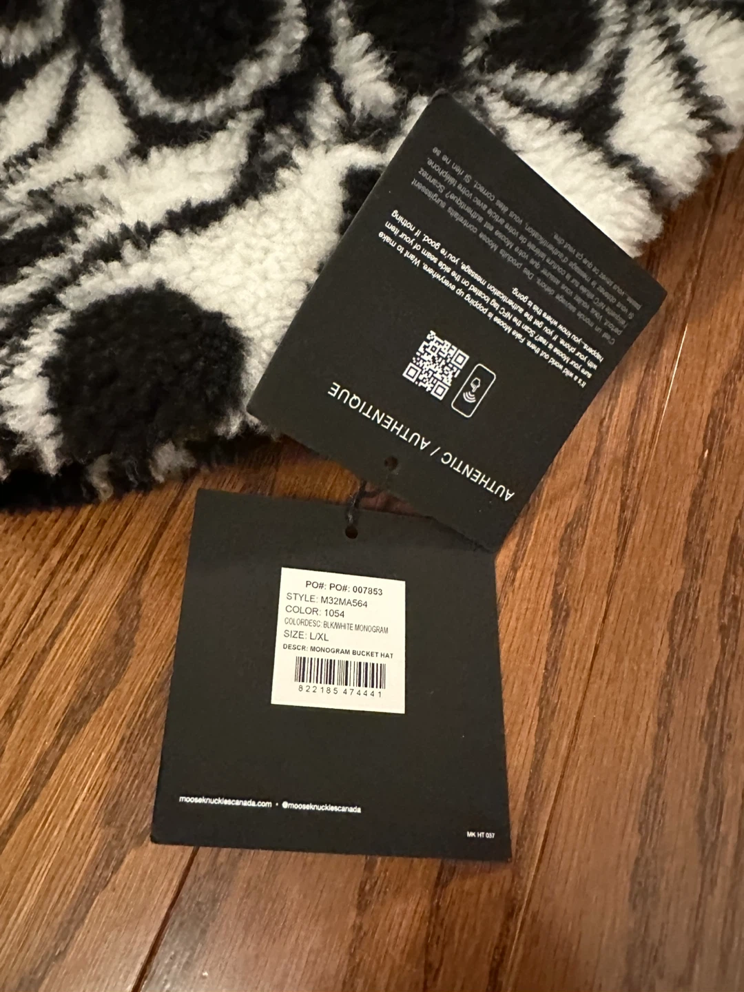 Moose Knuckles Monogram Bucket Hat - photo 3