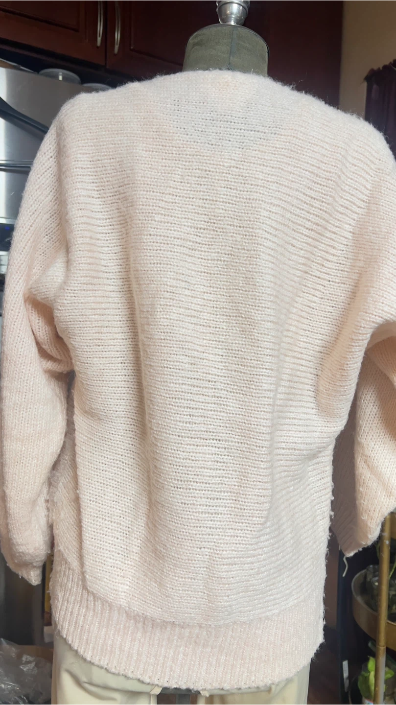 Vintage Pink Knit Sweater - photo 5