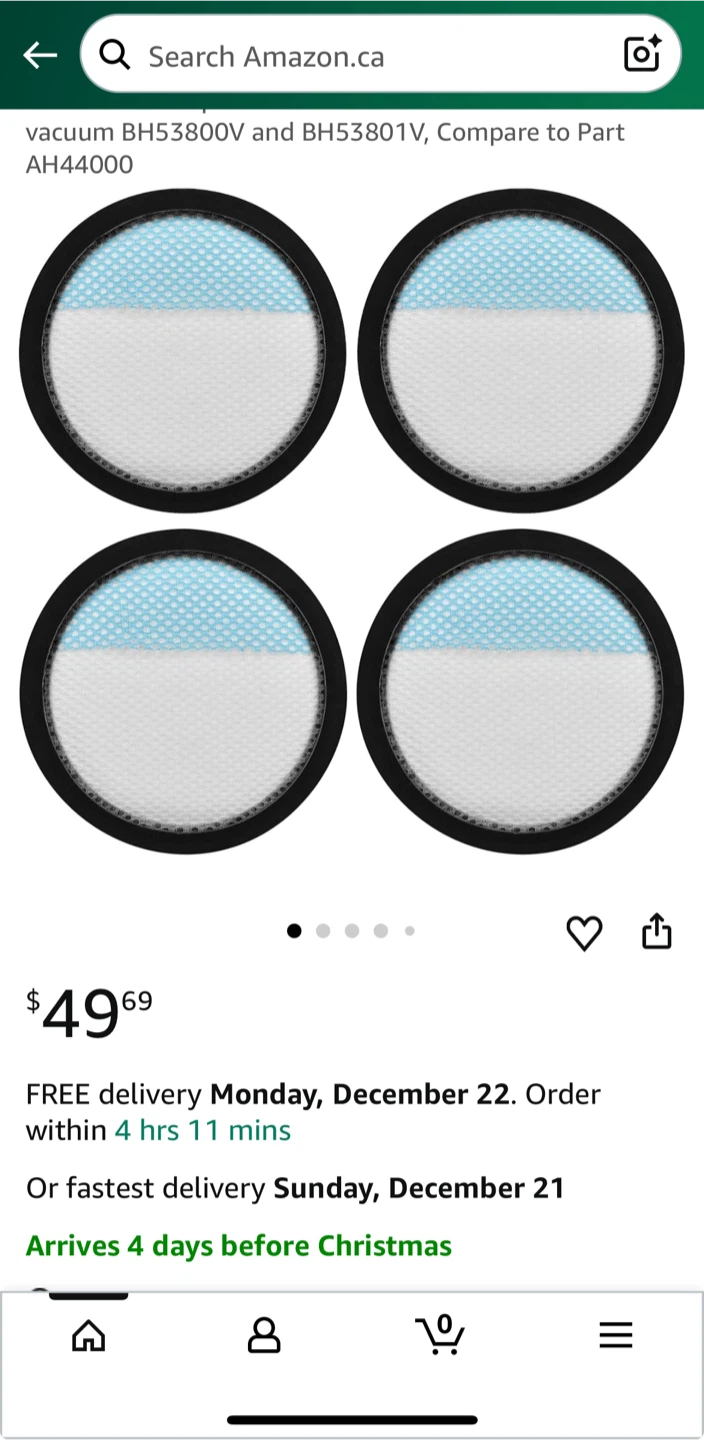 For Hoover Evolve Pet Elite vacuum BH53800V and BH53801V