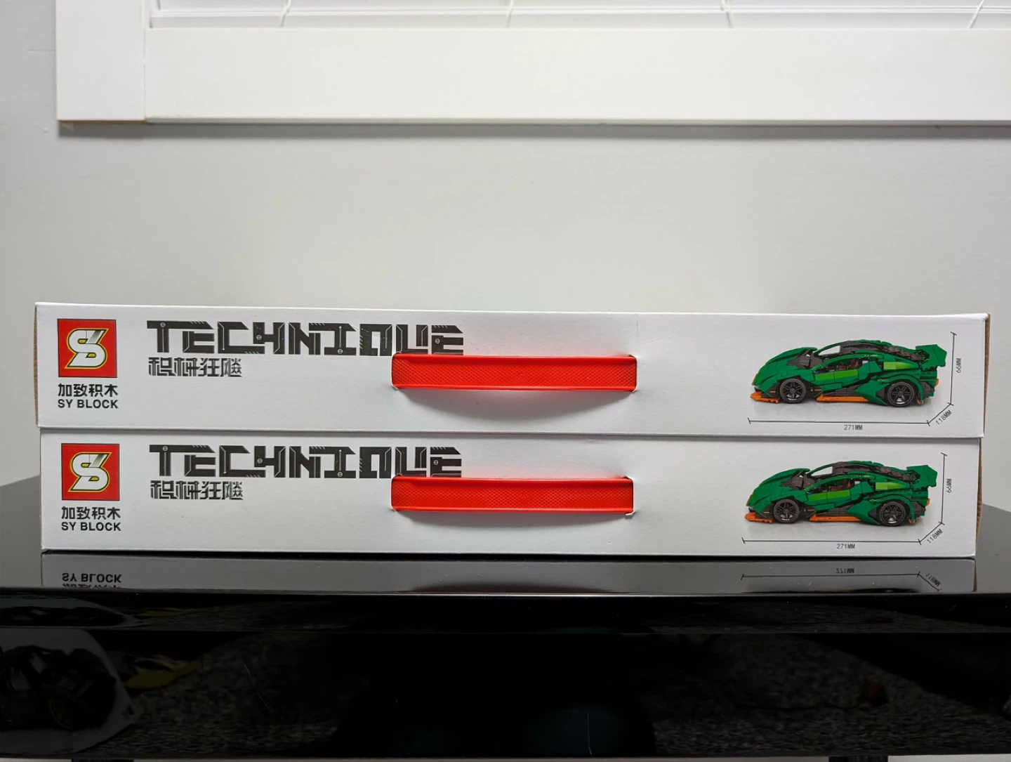 Brand New Technic Lamborghini Green Sports Car Building Set - photo 3