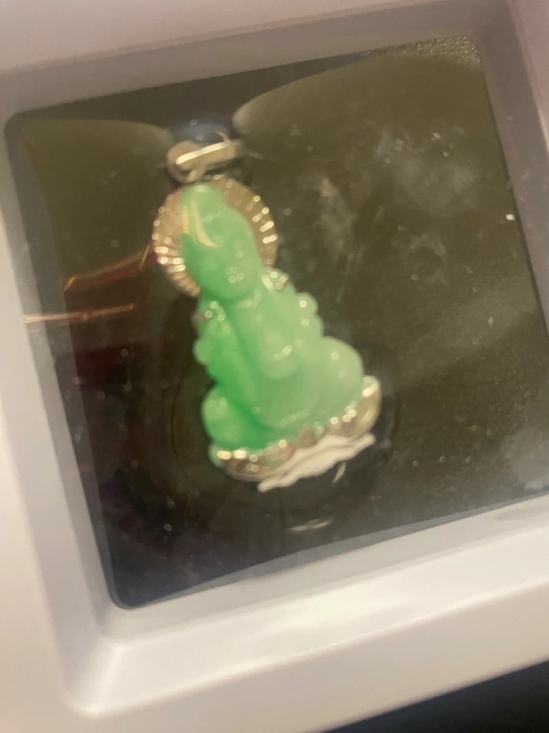 Green Buddha Pendant