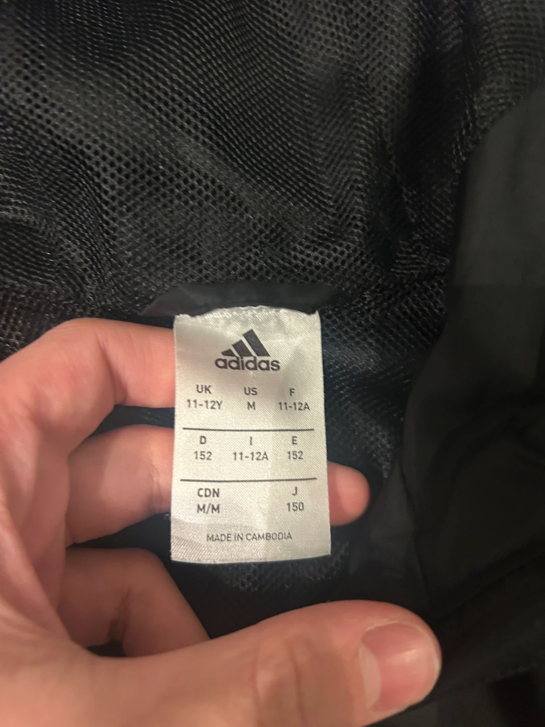 Adidas Black Jacket Size M - photo 2