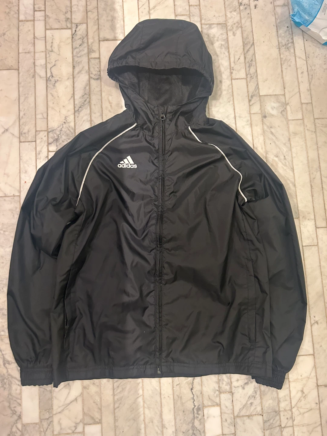 Adidas Black Jacket Size M