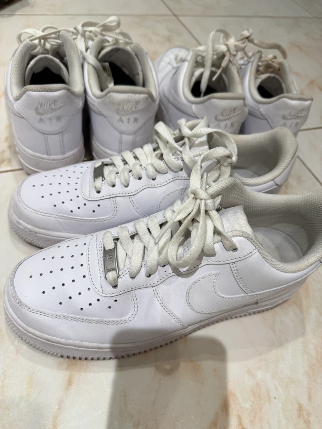 Nike Air Force 1 White, US 8.5 set - photo 2