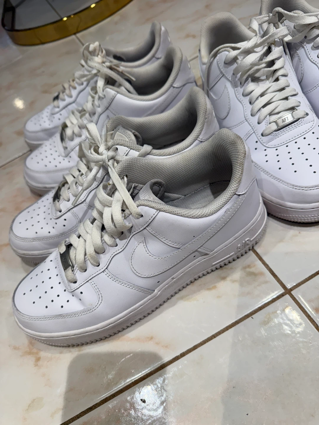Nike Air Force 1 White, US 8.5 set - photo 3