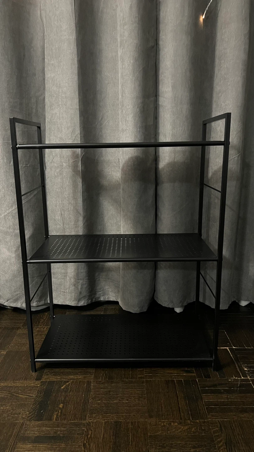 Black Metal 3-Tier Shelf - photo 3