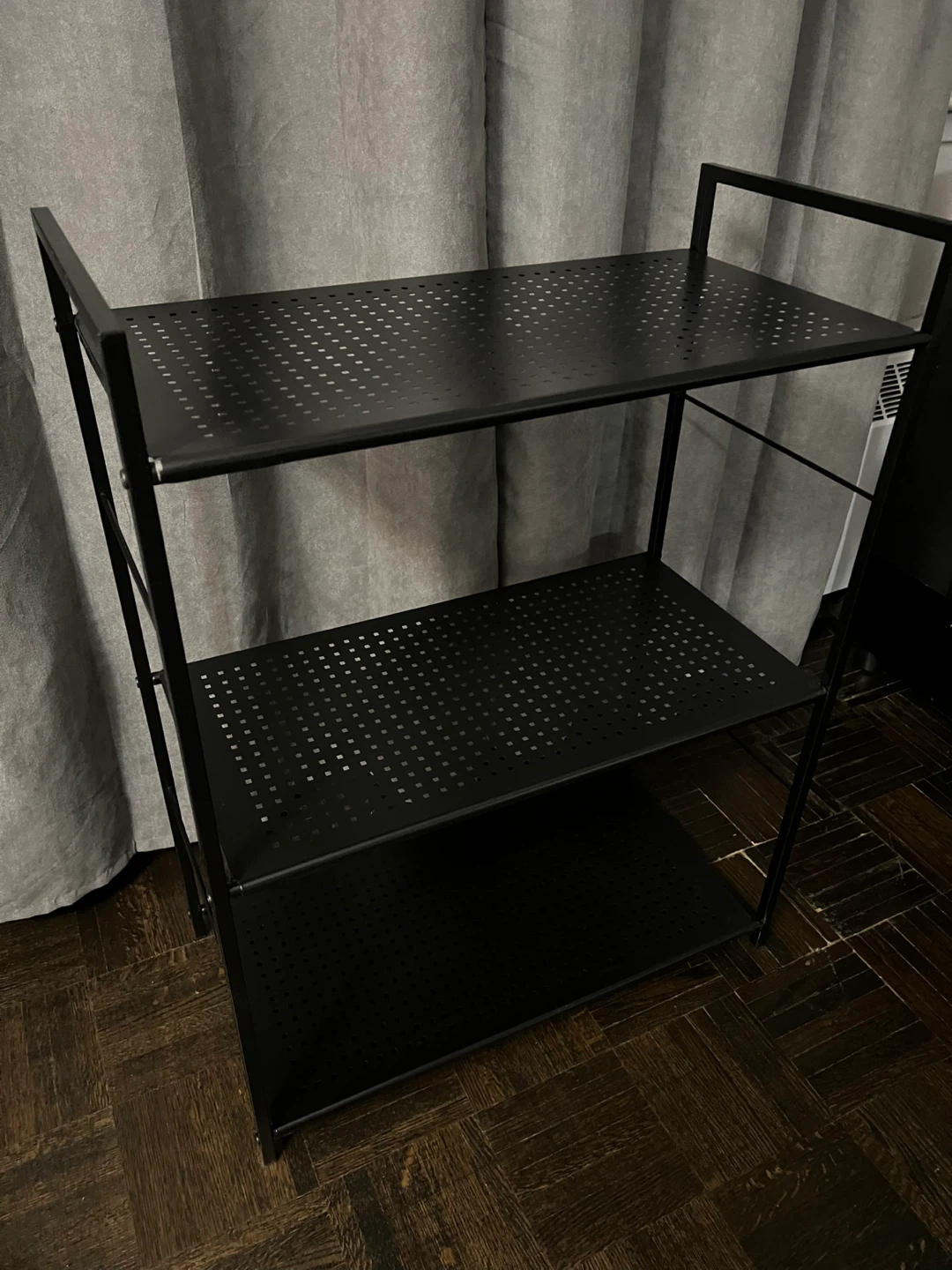 Black Metal 3-Tier Shelf - photo 4