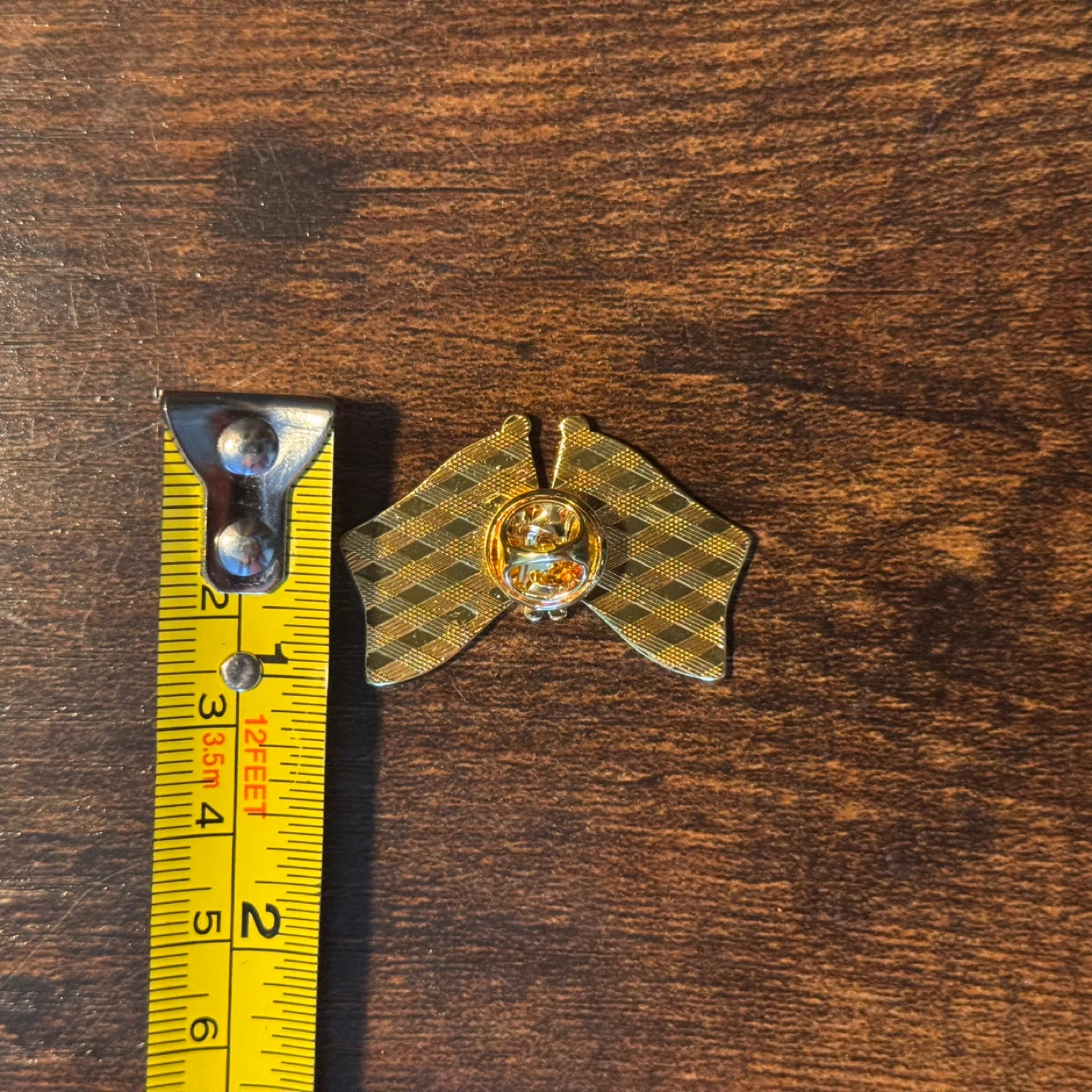 American Ukrainian Flags Lapel Pin USA Ukraine Double Flag Pin - photo 4