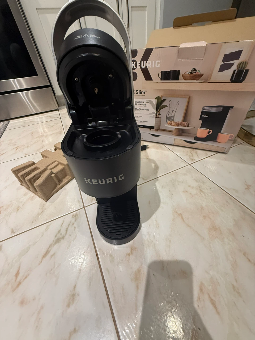 Keurig K-Slim Single Serve Coffee Maker - Black - photo 2