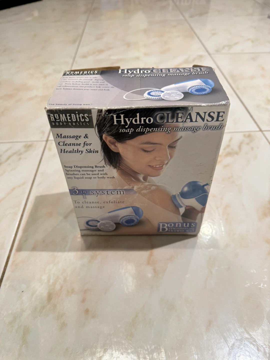 Homedics Hydro Cleanse Soap Dispensing Brush - photo 3