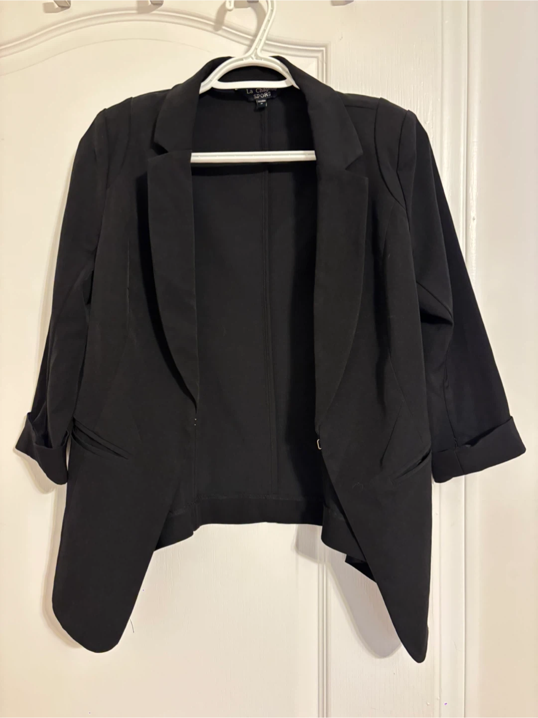 La Chappelle Sport Black Blazer - Size XS
