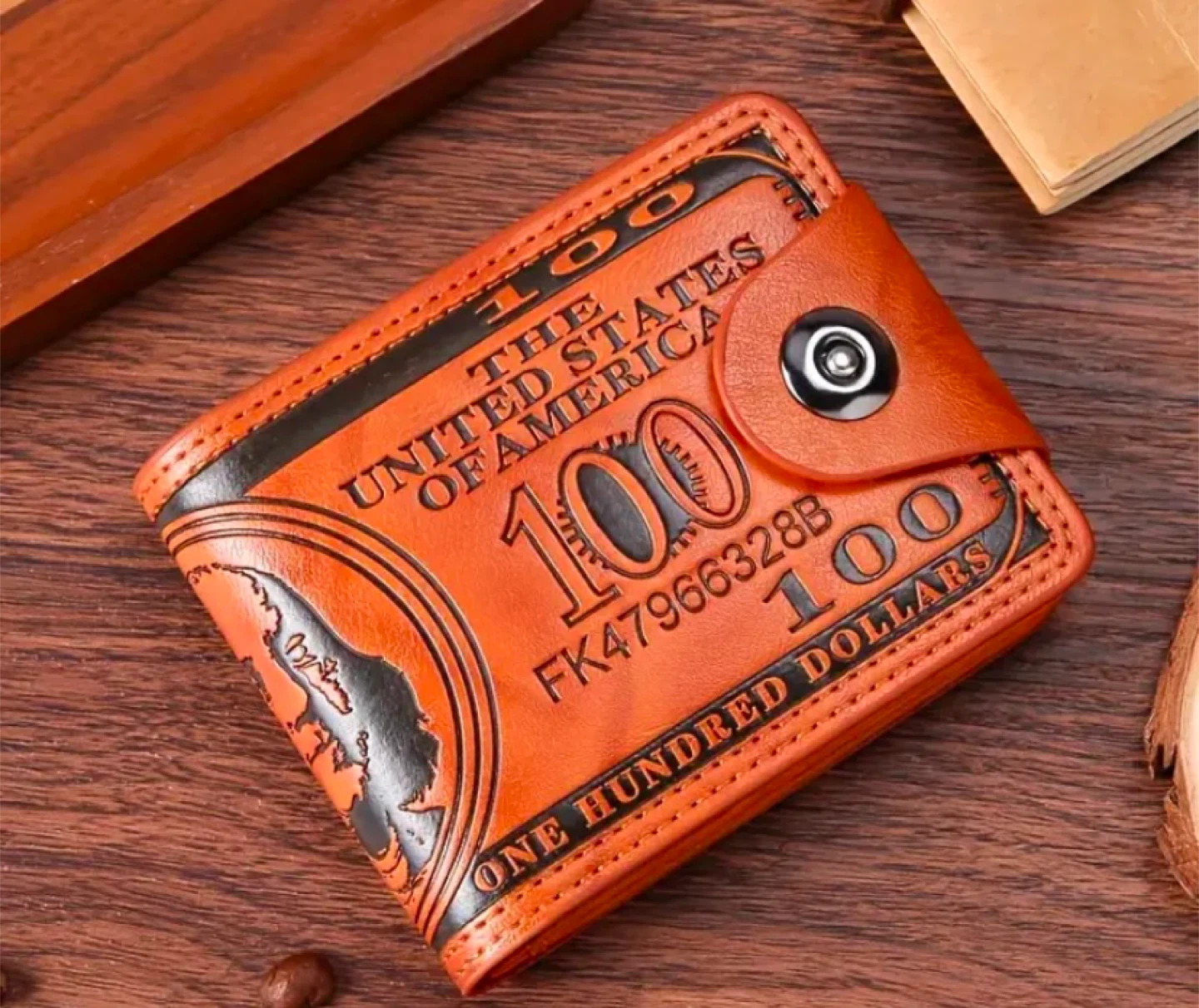Leather Wallet - United States of America