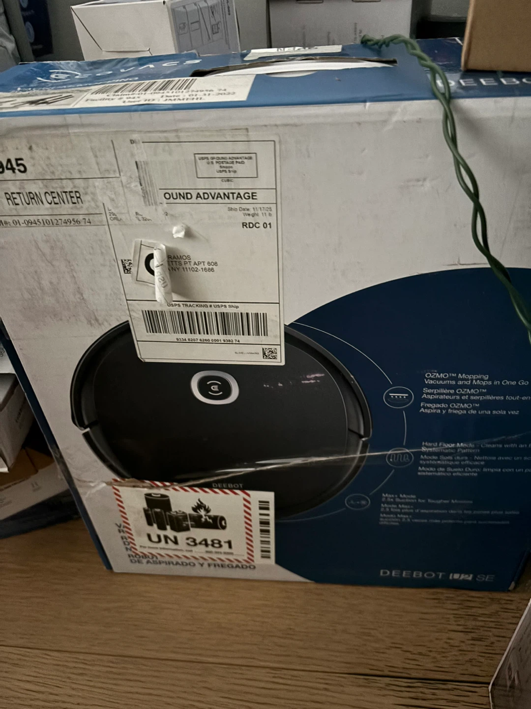 Ecovacs Deebot U2 SE Robot Vacuum - New in Box! - photo 2