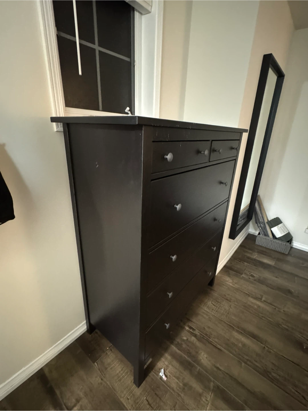 IKEA Hemnes Black-Brown Dresser - photo 2