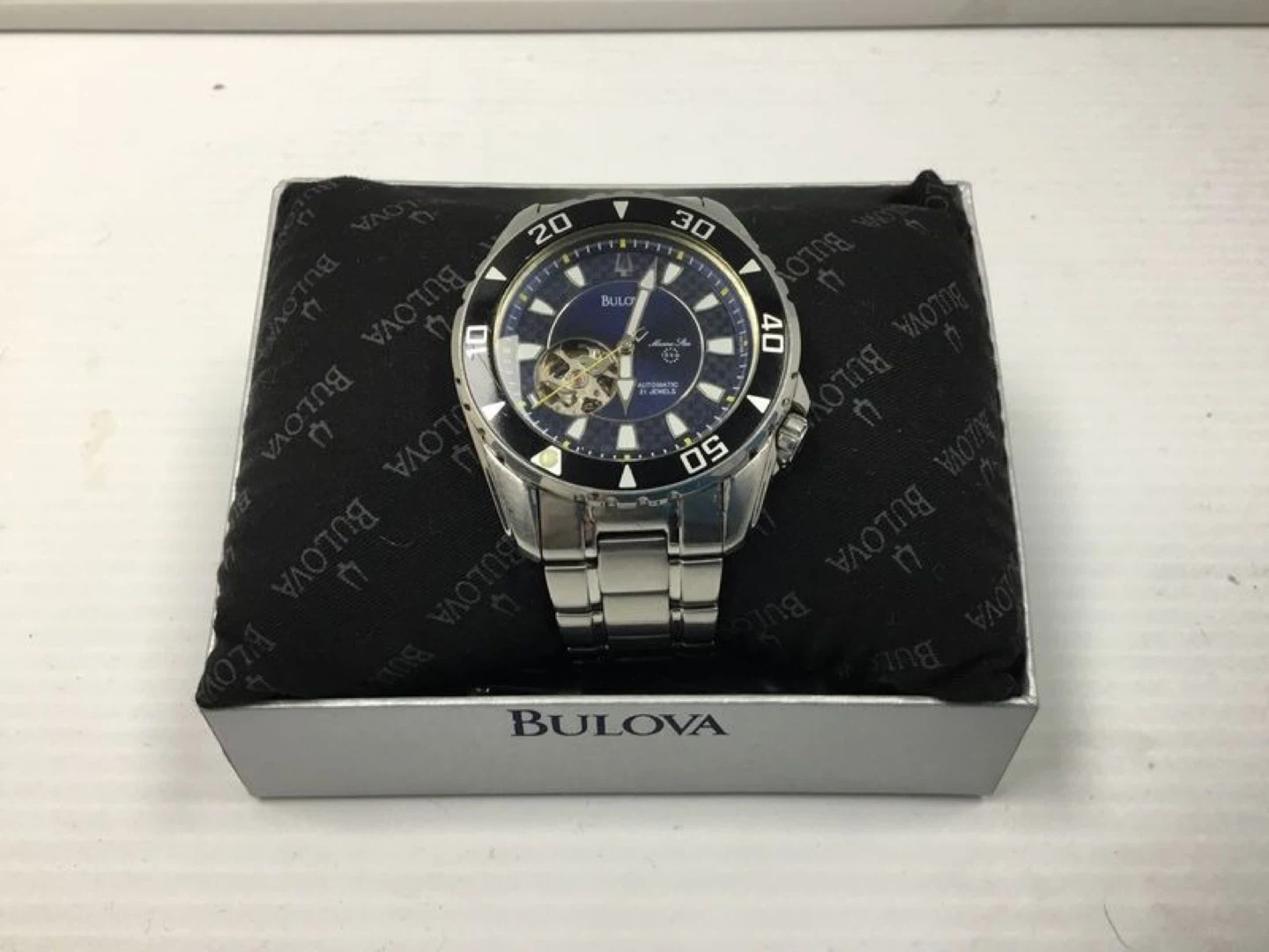 Bulova Marine Star Automatic men's watch 98A104