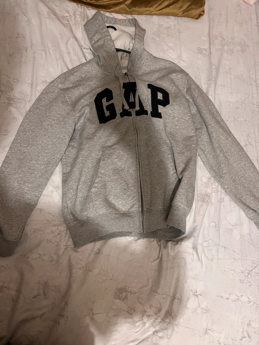 GAP Grey Zip-Up Hoodie - Size SP - photo 2