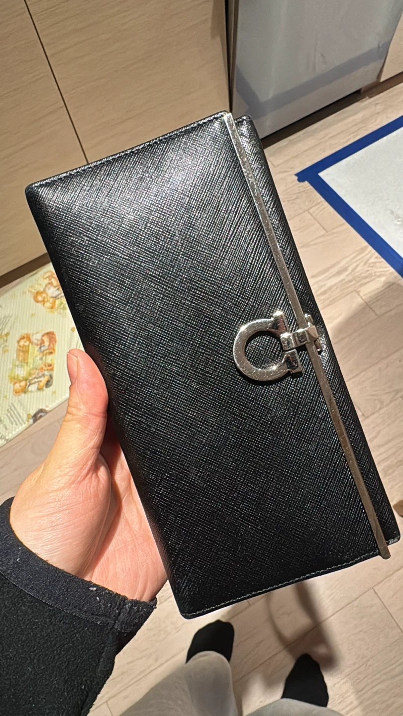 Salvatore Ferragamo Black Wallet
