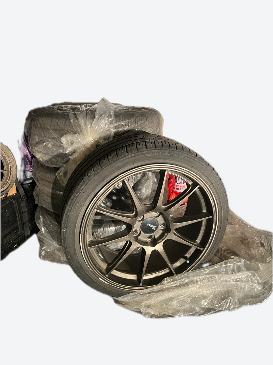 Bridgestone Potenza RE980AS 215/40R18 Tire Set