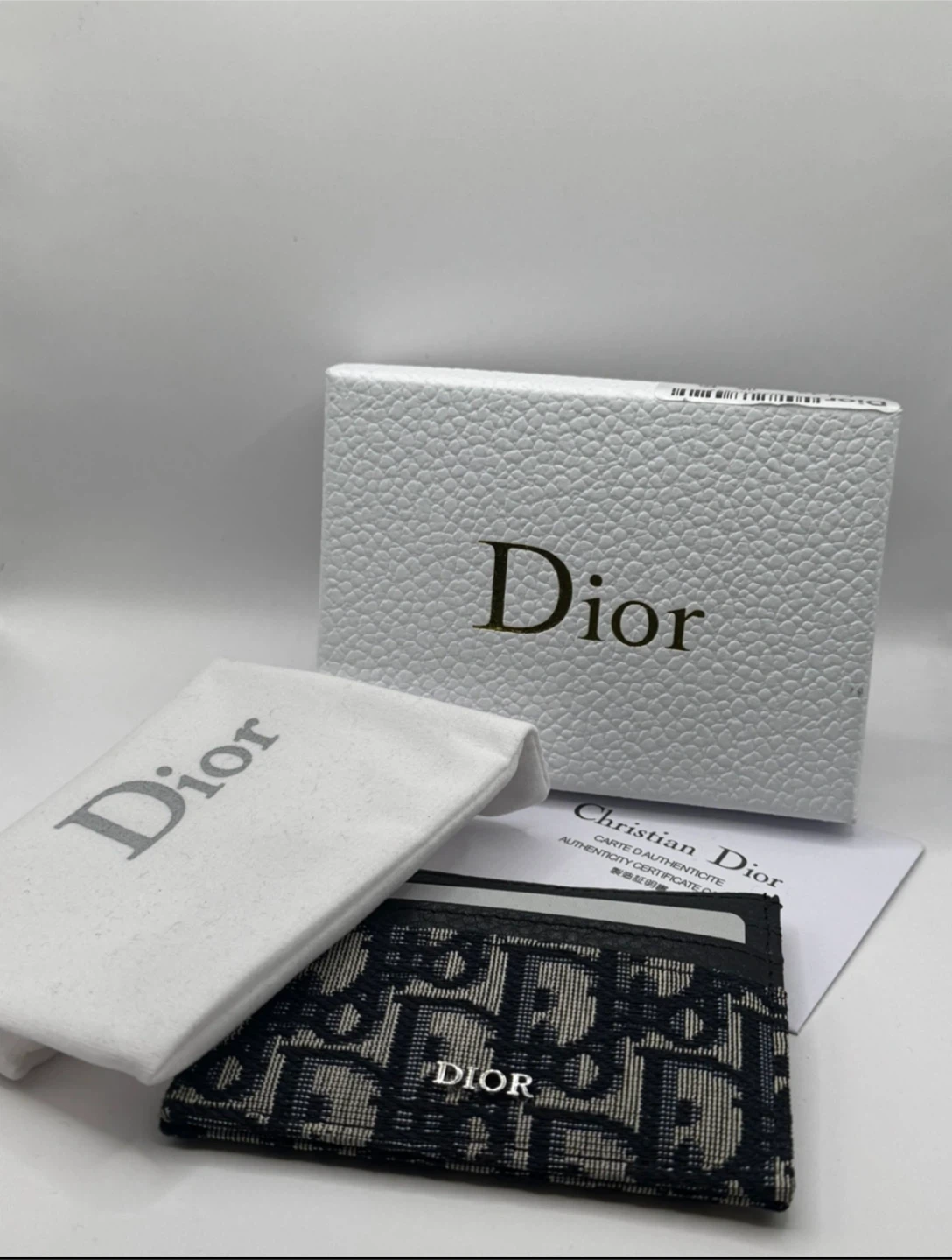 Dior Oblique Card Holder