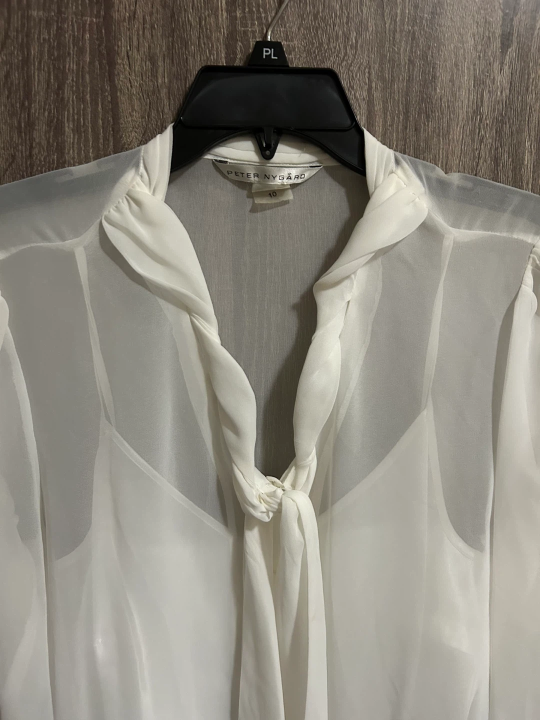 Peter Nygard Ivory Blouse - Size 10 - photo 2