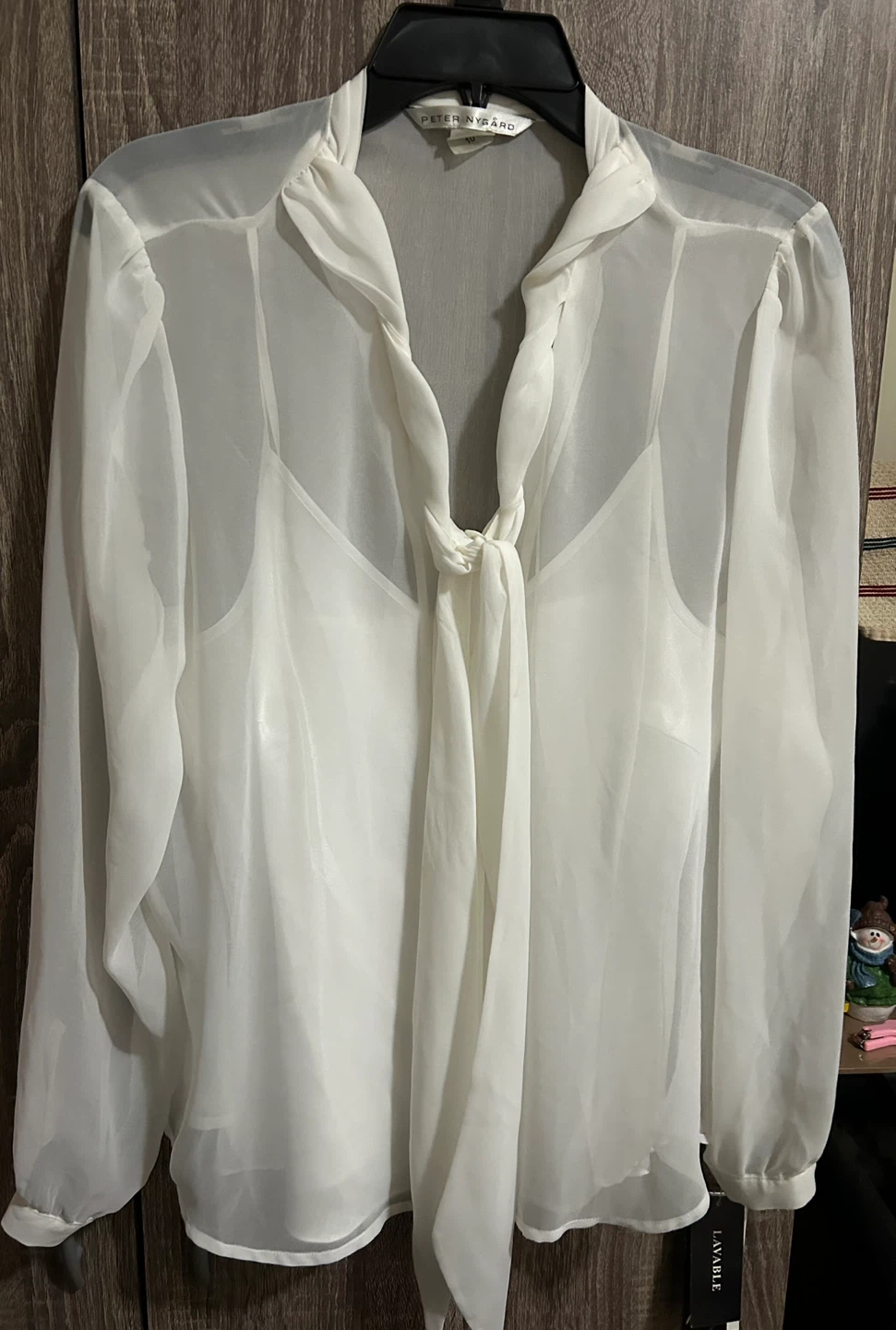 Peter Nygard Ivory Blouse - Size 10