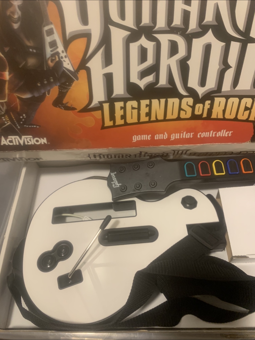 Guitar Hero III Legends of Rock Wii Game and Guitar Controller - photo 3