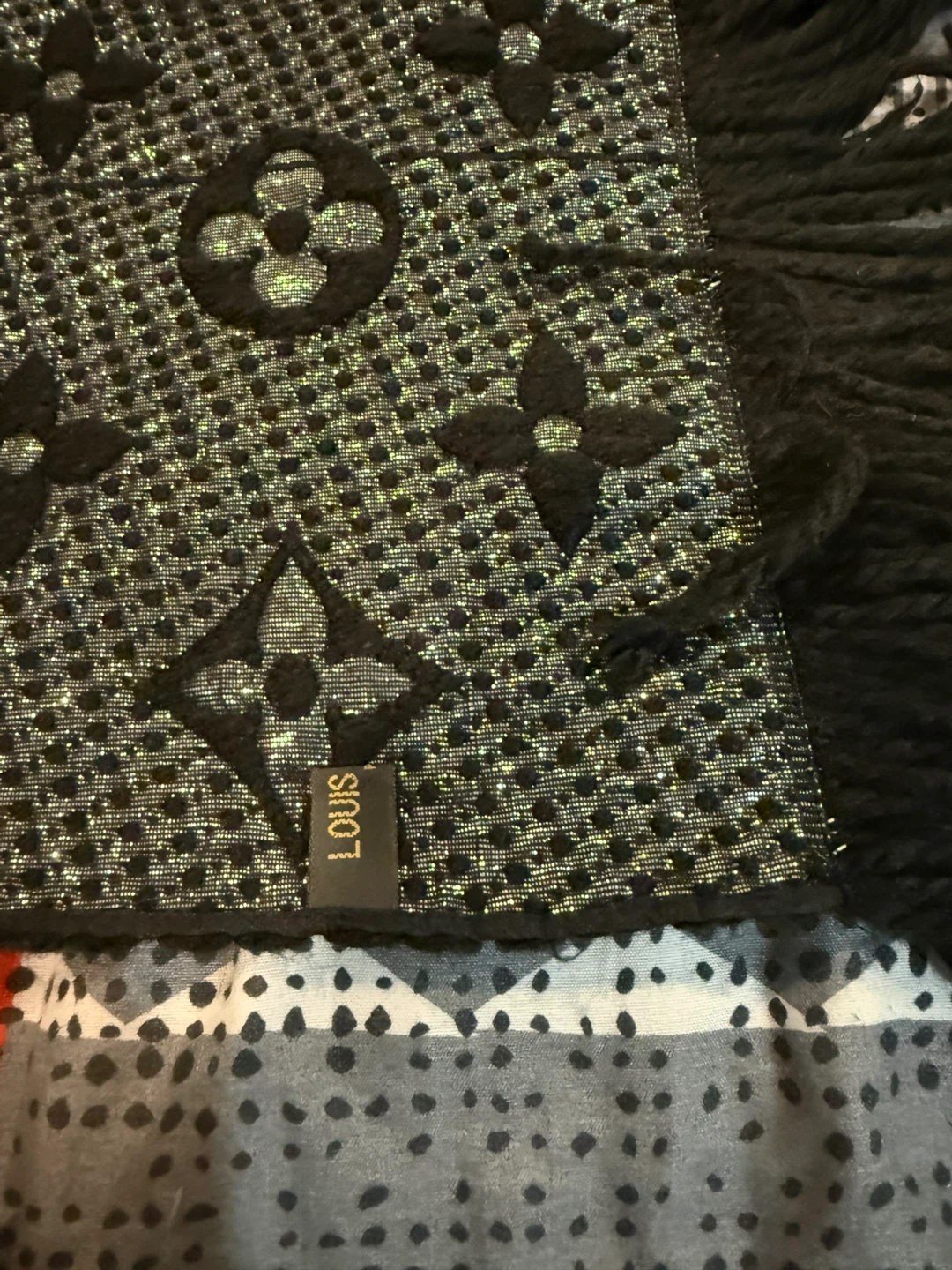 Louis Vuitton Black Scarf - photo 2