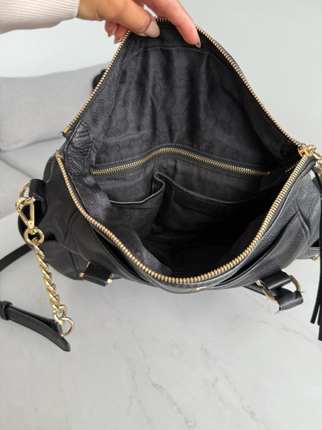 Michael Kors Black Leather Handbag - photo 5