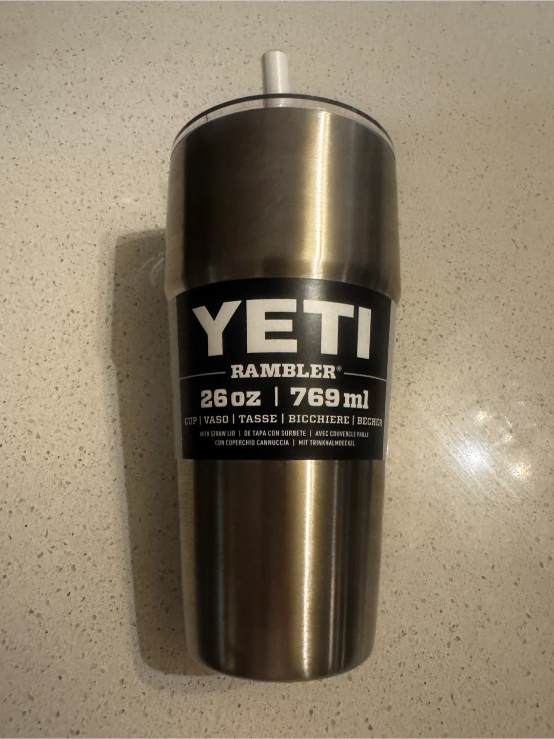 YETI Rambler 26oz Tumbler with Straw Lid