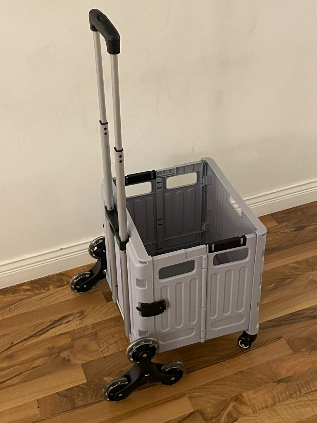 Flanders Folding Shopping Cart with Wheels