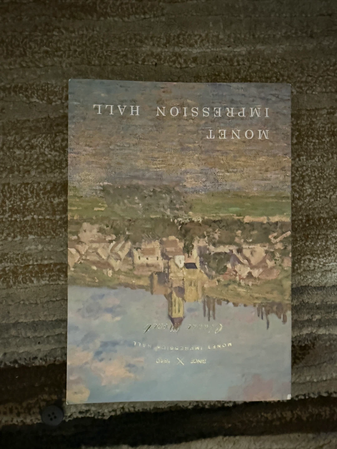 Monet Impression Hall Book