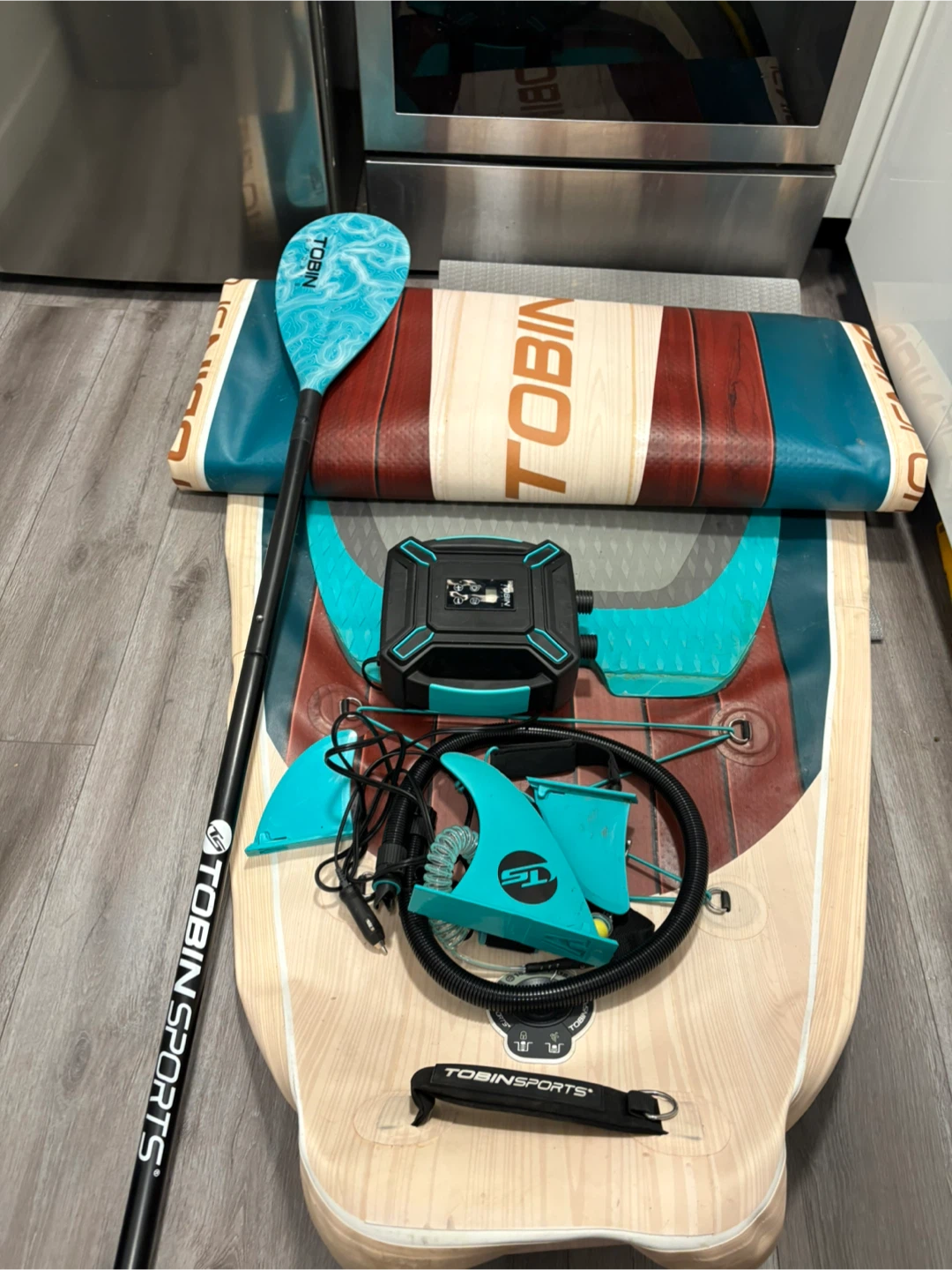 Tobin Sports Inflatable Stand Up Paddle Board Set - photo 3