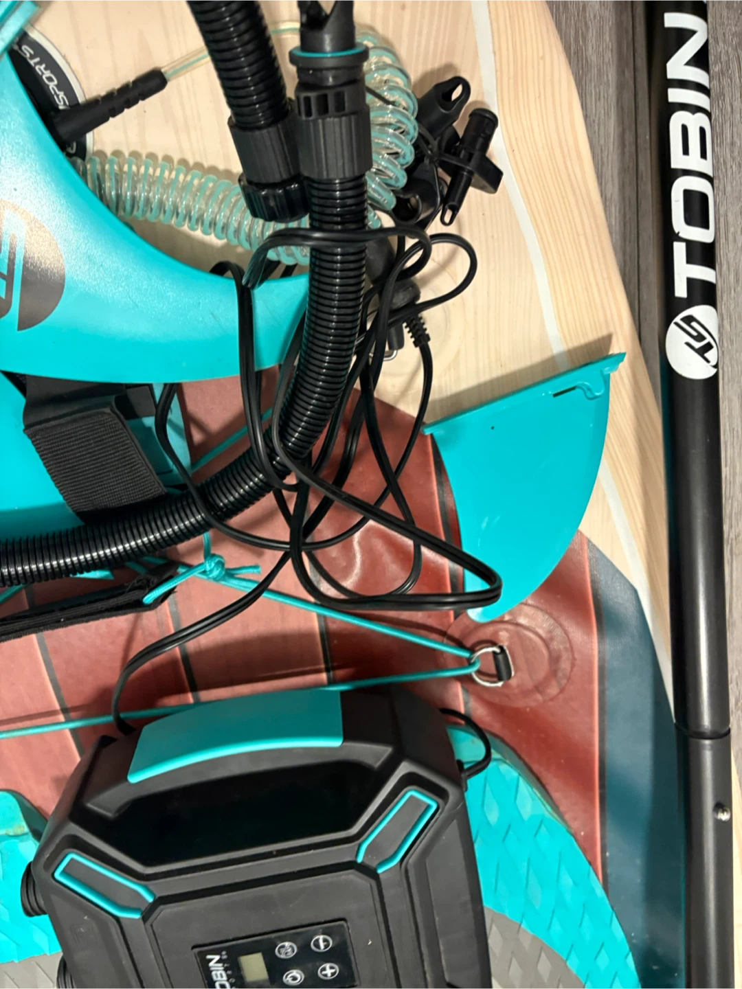 Tobin Sports Inflatable Stand Up Paddle Board Set - photo 4