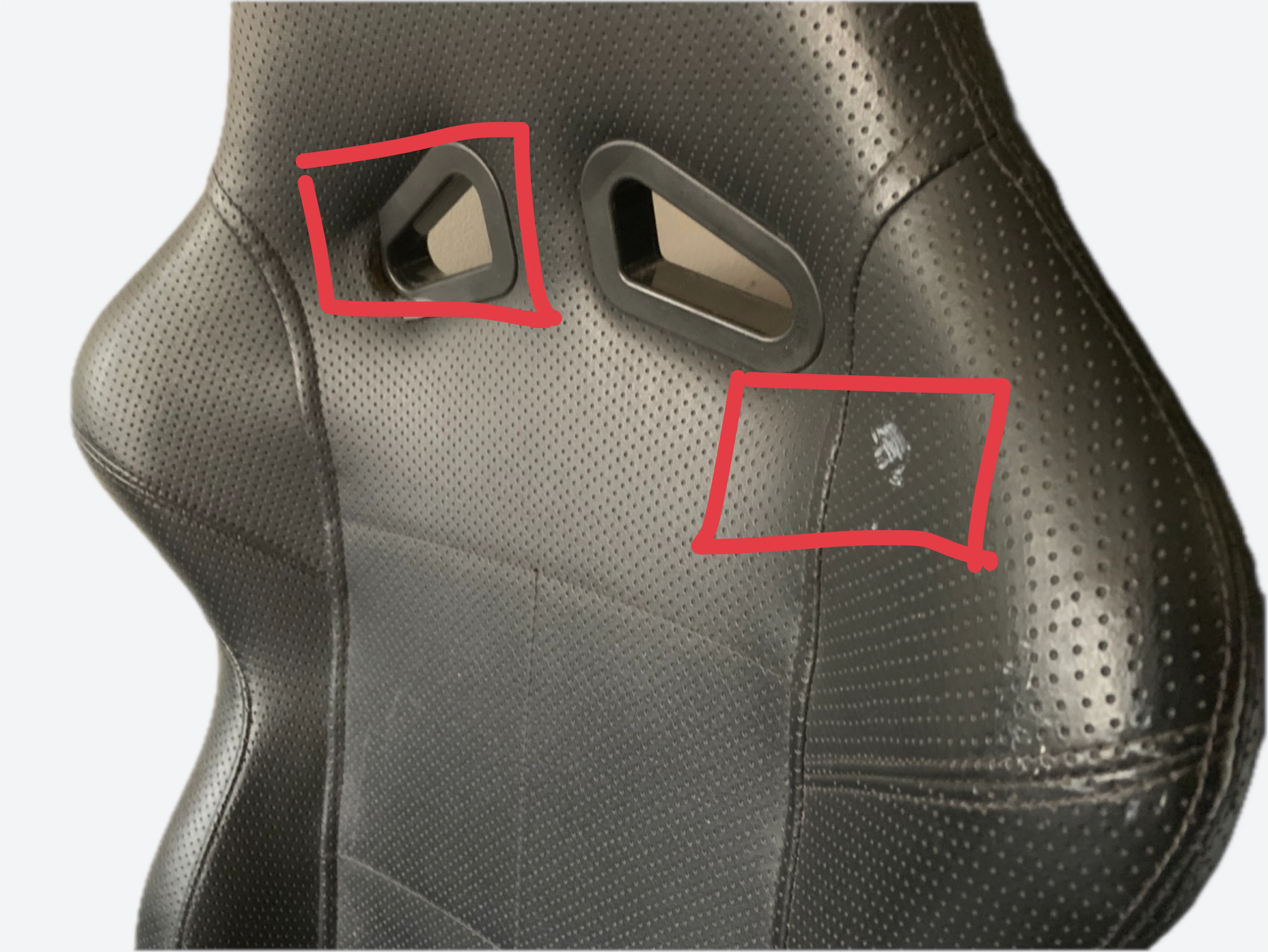 Pair of Black Racing Seats - photo 4