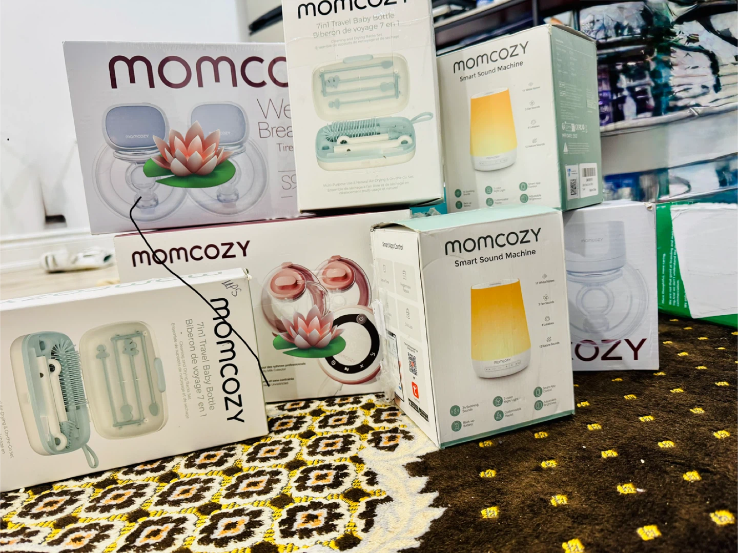 Momcozy Baby Items: Breast Pump, Bottle Warmer, Sound Machine - photo 3