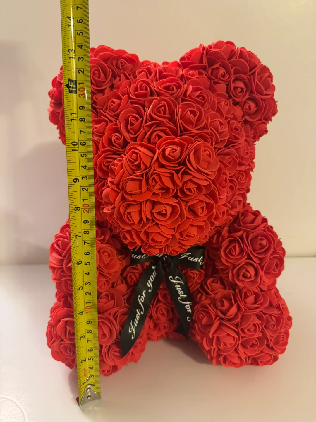 Red Rose Teddy Bear - 14 inches - photo 4