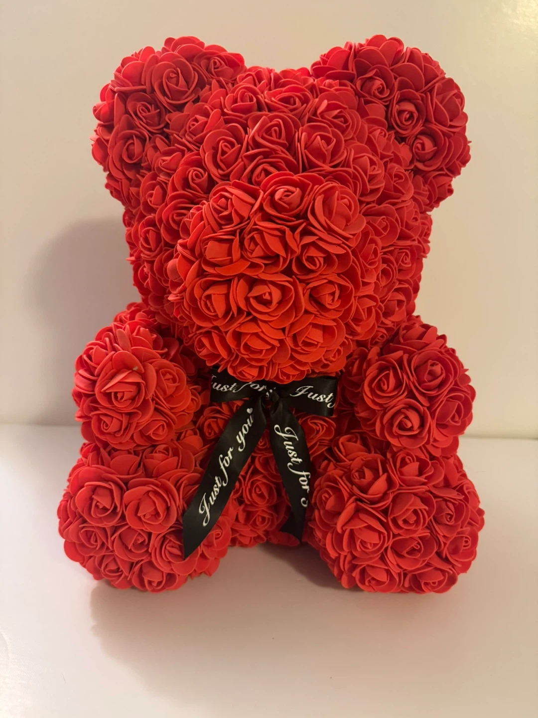 Red Rose Teddy Bear - 14 inches - photo 2